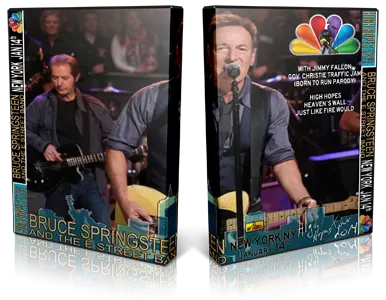 Artwork Cover of Bruce Springsteen Compilation DVD Late Night With Jimmy Fallon 2014 Proshot