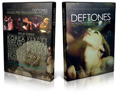 Artwork Cover of Deftones 2007-02-13 DVD Santiago Audience