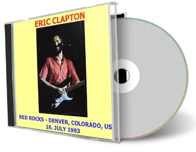 Artwork Cover of Eric Clapton 1983-07-16 CD Denver Soundboard