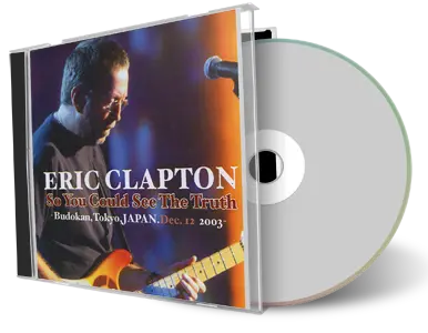 Artwork Cover of Eric Clapton 2003-12-12 CD Tokyo Audience