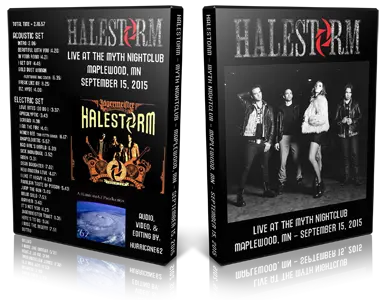 Artwork Cover of Halestorm 2015-09-15 DVD Maplewood Audience