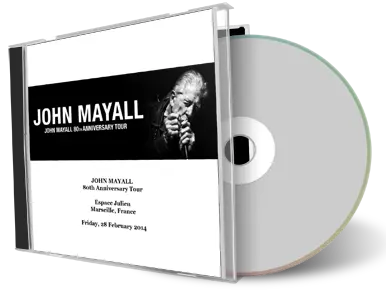 Artwork Cover of John Mayall 2014-02-28 CD Marseille Audience