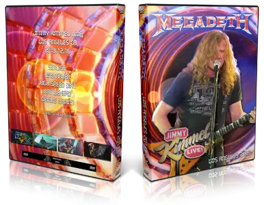 Artwork Cover of Megadeth 2013-12-16 DVD Hollywood Audience