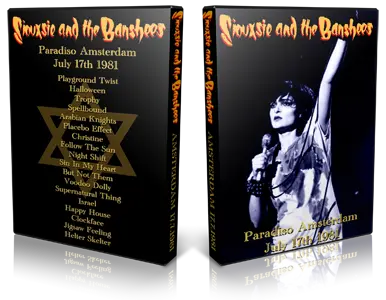 Artwork Cover of Siouxsie and The Banshees 1981-07-12 DVD Amsterdam Audience