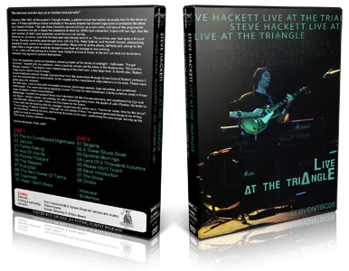 Artwork Cover of Steve Hackett 1981-10-30 DVD Paris Proshot