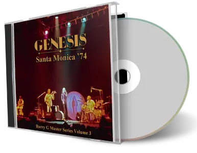 Front cover artwork of Genesis 1974-03-22 CD Santa Monica Audience