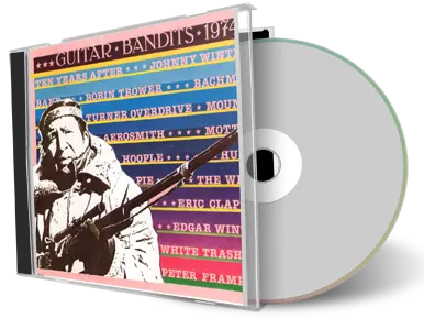 Front cover artwork of Guitar Bandits Compilation CD California Jam 1974 Soundboard