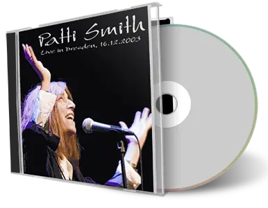 Front cover artwork of Patti Smith 2003-12-16 CD Dresden Audience