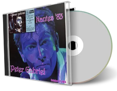 Front cover artwork of Peter Gabriel 1983-10-27 CD Nantes Audience