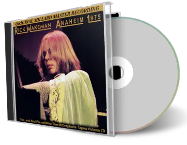 Front cover artwork of Rick Wakeman 1975-11-11 CD Anaheim Audience