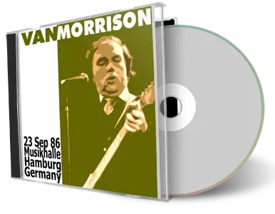 Front cover artwork of Van Morrison 1986-09-23 CD Hamburg Audience