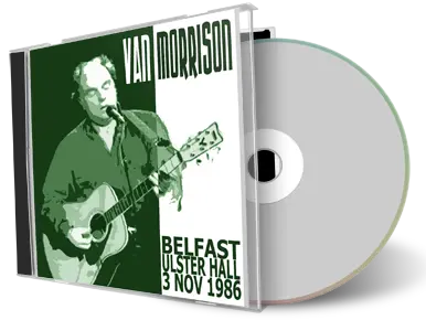 Front cover artwork of Van Morrison 1986-11-03 CD Belfast Audience