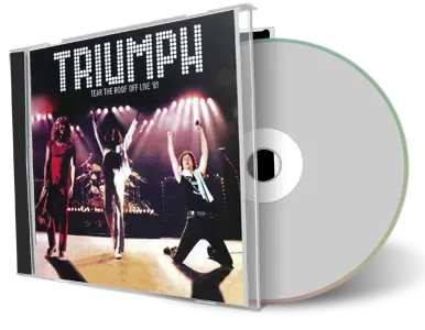 Front cover artwork of Triumph 1981-10-12 CD Cleveland Soundboard