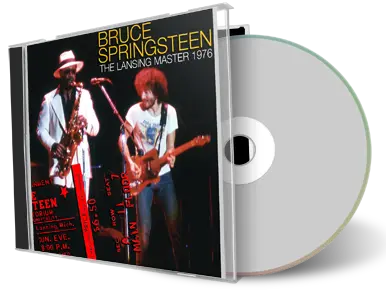 Front cover artwork of Bruce Springsteen 1976-04-04 CD East Lansing Audience