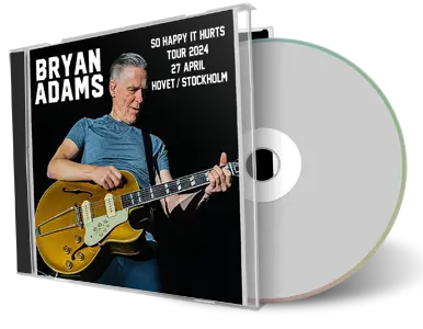 Front cover artwork of Bryan Adams 2024-04-27 CD Stockholm Audience