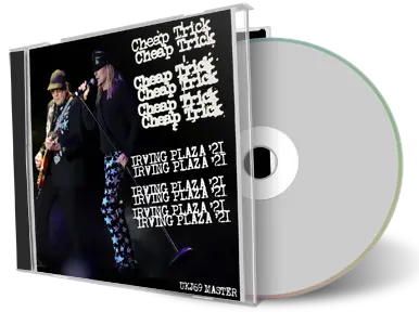 Front cover artwork of Cheap Trick 2021-09-24 CD New York City Audience