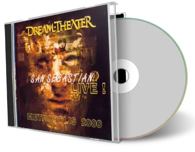 Front cover artwork of Dream Theater 2000-04-16 CD San Sebastian Audience