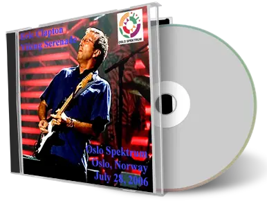 Front cover artwork of Eric Clapton 2006-07-28 CD Oslo Audience