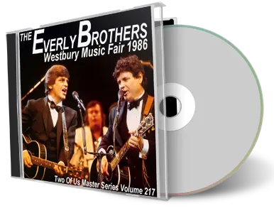 Front cover artwork of Everly Brothers 1986-08-19 CD Westbury Audience