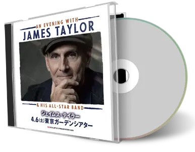 Front cover artwork of James Taylor 2024-04-06 CD Tokyo Audience