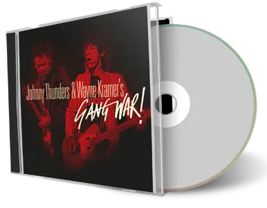 Front cover artwork of Johnny Thunders And Wayne Kramer Compilation CD Gang War Audience