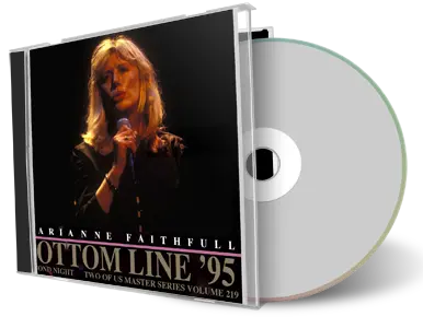 Front cover artwork of Marianne Faithfull 1995-06-13 CD New York City Audience