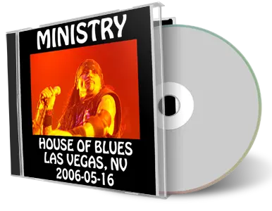 Front cover artwork of Ministry 2006-05-16 CD Las Vegas Audience