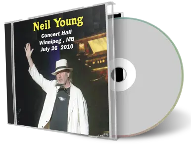 Front cover artwork of Neil Young 2010-07-26 CD Winnipeg Audience