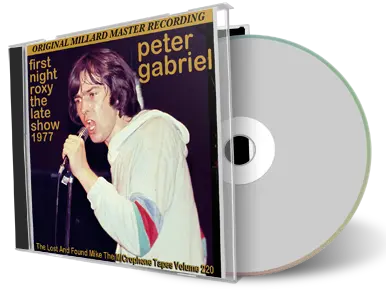 Front cover artwork of Peter Gabriel 1977-04-09 CD West Hollywood Audience