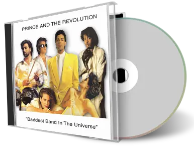 Front cover artwork of Prince Compilation CD Baddest Band In The Universe Audience