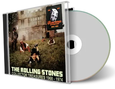 Front cover artwork of Rolling Stones Compilation CD The Collector Treasures Soundboard