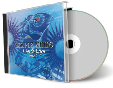 Front cover artwork of Simple Minds Compilation CD Live And Rare 1982 1987 Soundboard