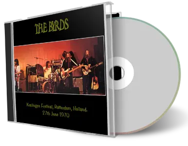 Front cover artwork of The Byrds 1970-06-27 CD Rotterdam Audience