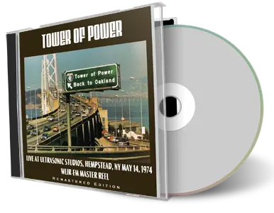 Front cover artwork of Tower Of Power 1974-05-14 CD Hempstead Soundboard