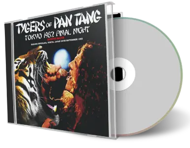 Front cover artwork of Tygers Of Pan Tang 1982-09-30 CD Tokyo Audience