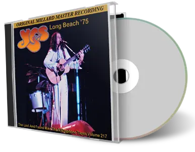 Front cover artwork of Yes 1975-06-23 CD Long Beach Audience