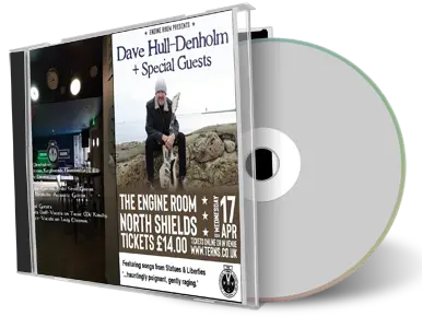 Front cover artwork of Dave Hull Denholm 2024-04-17 CD Tyneside Audience