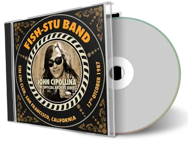 Front cover artwork of Fish Stu Band 1987-10-17 CD San Francisco Soundboard