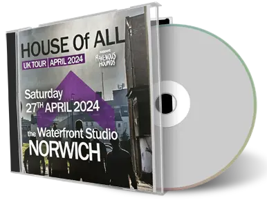 Front cover artwork of House Of All 2024-04-27 CD Norwich Audience