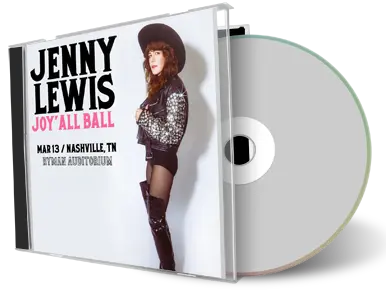 Front cover artwork of Jenny Lewis 2024-03-13 CD Nashville Audience