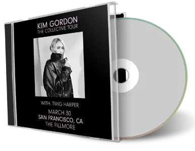 Front cover artwork of Kim Gordon 2024-03-30 CD San Francisco Audience