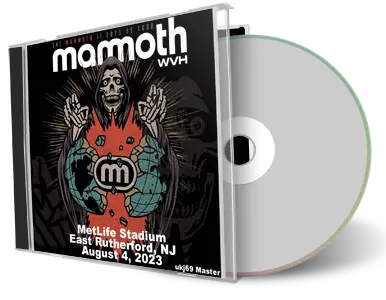 Front cover artwork of Mammouth Wvh 2023-08-04 CD East Rutherford Audience