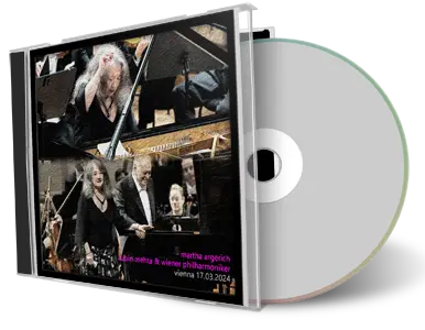 Front cover artwork of Martha Argerich 2024-03-17 CD Vienna Soundboard