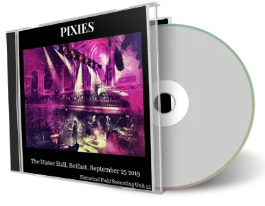 Front cover artwork of Pixies 2019-09-25 CD Belfast Audience