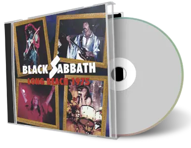 Front cover artwork of Black Sabbath 1975-09-07 CD Long Beach Audience