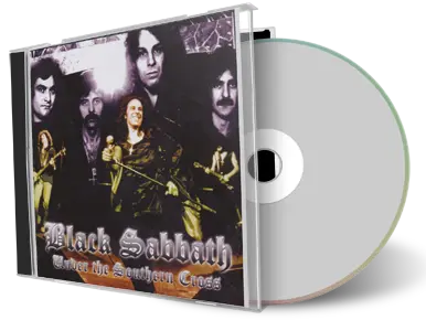 Front cover artwork of Black Sabbath Compilation CD Under The Southern Cross 1980 Audience