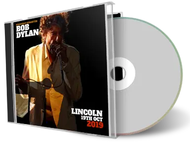 Front cover artwork of Bob Dylan 2019-10-19 CD Lincoln Audience