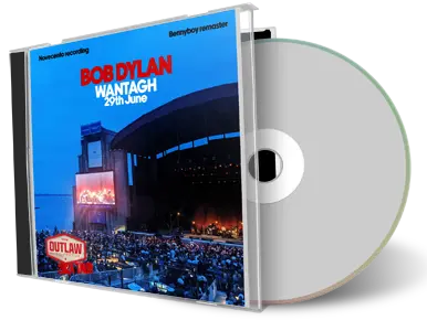 Front cover artwork of Bob Dylan 2024-06-29 CD Wantagh Audience