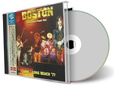 Front cover artwork of Boston 1977-03-16 CD Long Beach Soundboard