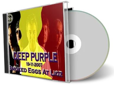 Front cover artwork of Deep Purple 2007-11-19 CD Lioz Audience